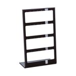 Exh 4 Niveles Para 16 Pares De Aretes Acrílico Glass