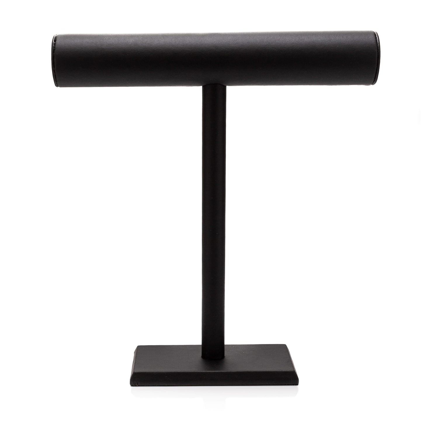 Tubo Alto Para Cadenas Vinil Piel Negro