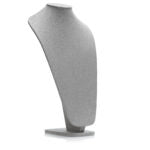 Cuello Iffel Tipo Suede Gris
