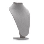 Cuello Rueda Diferente Tipo Suede Gris