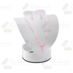 Cuello grande armable transparente