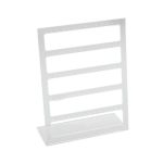 Exh 5 Niveles Para 35 Pares De Arete Acrílico Transparente