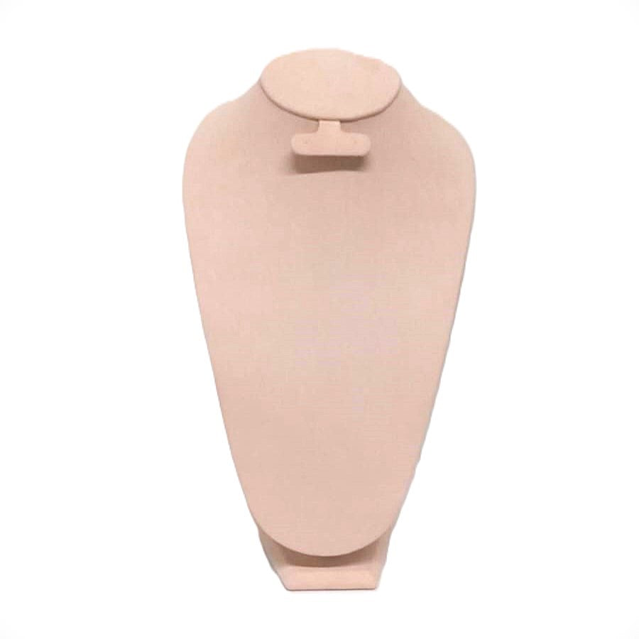 Cuello Pingüino Con Aretes Tipo Suede Rosa