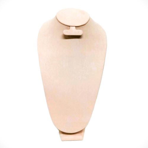 Cuello Rueda Diferente Con Arete Tipo Suede Rosa