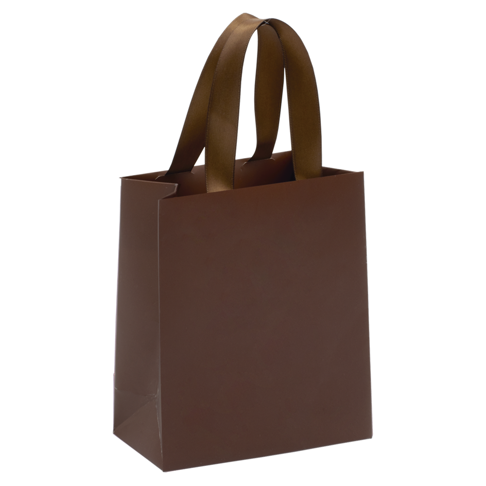 Bolsa De Papel Mate Mediana