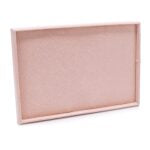 Charola Universal Tipo Suede Rosa