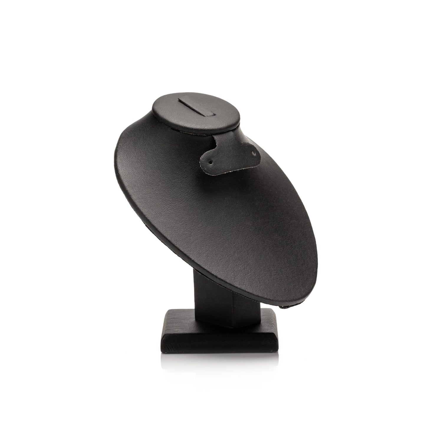 Cuello Chico Con Juego Tipo Vinil Piel Negro