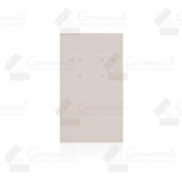 Inserto De Cartón 2×3 Pulgadas Para Huggie/Broquel