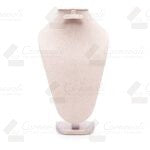 Cuello Rueda Diferente Tipo Suede Rosa