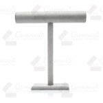 Tubo Alto Para Cadenas Tipo Suede Gris