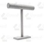 Tubo Alto Para Cadenas Tipo Suede Gris