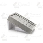 Rampa de Anillo en Gris Velour