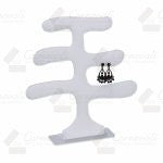 Exhibidor Árbol Para 18 Pares De Aretes Acrilico Glass
