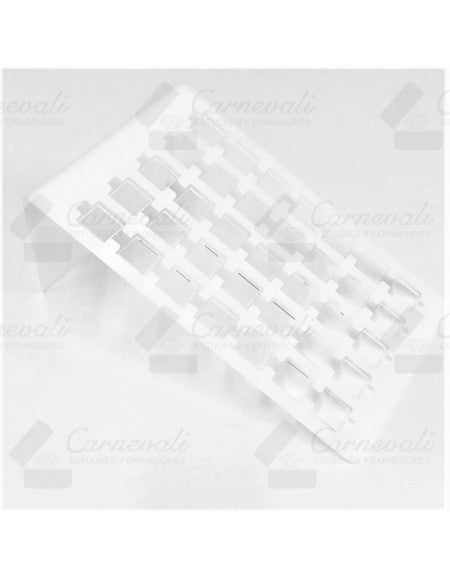 Exh Tabla Para 36 Blister De Arete Acr. Glass
