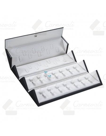 Cubo finos para aretes y anillos