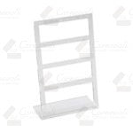 Exh 4 Niveles Para 16 Pares De Aretes Acrílico Glass