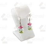 Exh Patito Para 1 Par De Aretes Acrilico Glass